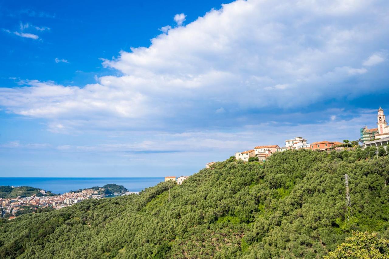 セストリ・レヴァンテ016 - Casa Tranquilla Vista Mare, Pace E Natura - 10 Minuti Dalla Spiaggiaアパートメント エクステリア 写真