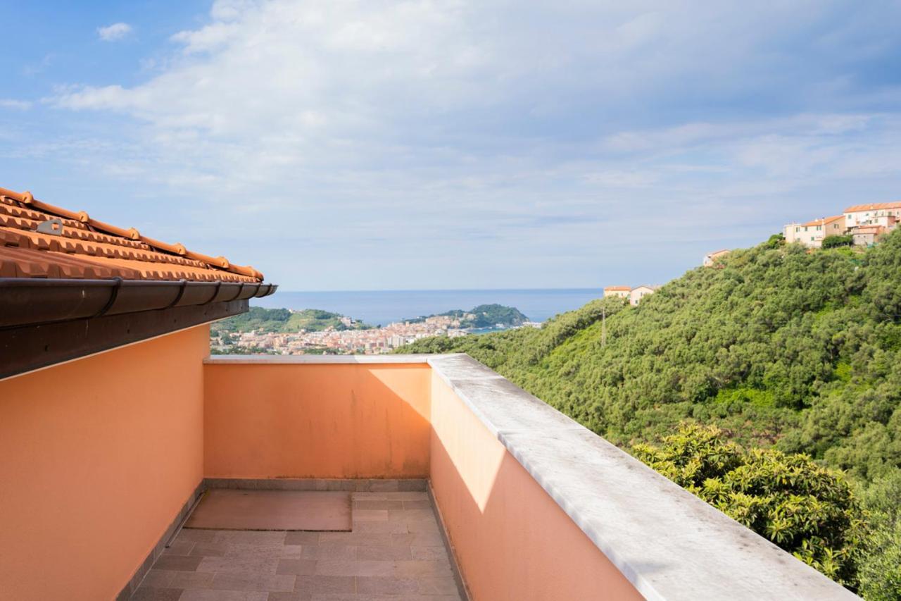 セストリ・レヴァンテ016 - Casa Tranquilla Vista Mare, Pace E Natura - 10 Minuti Dalla Spiaggiaアパートメント エクステリア 写真